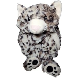 Little Miracles Plush Cheetah Cat Pillow‎ Blanket Set Snuggle Me Costco Leopard